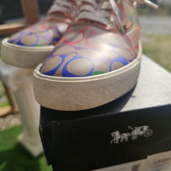 Coach Multicolor Patterned Flats - Picture 2 of 5